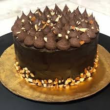 Chocolate Almond Symphony Cake