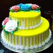 Pineapple Gold Elegance Cake