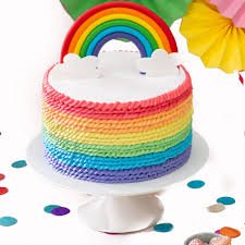 Rainbow Delight Cake
