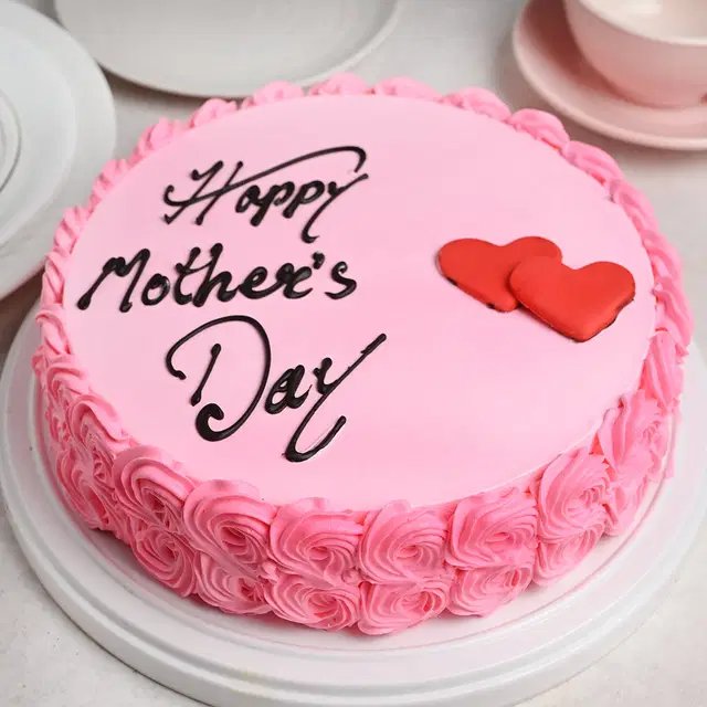 Pink Velvet Strawberry Cake