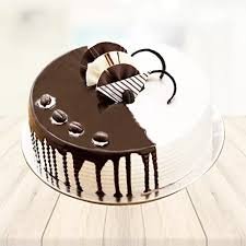 Choco-Vanilla Elegance Cake