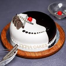 Choco-Vanilla Fusion Cake