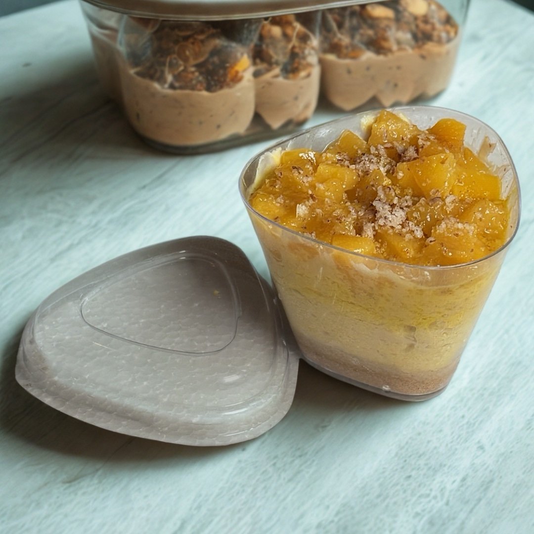 Mango Mousse Pudding